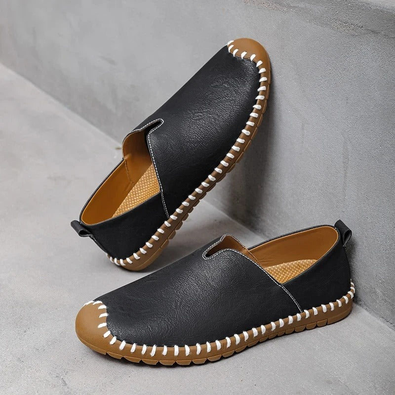 GENUINE LEATHER LOAFERS