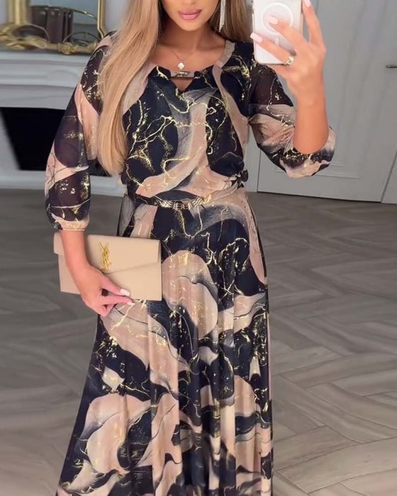 Daisy | Elegant chiffon dress