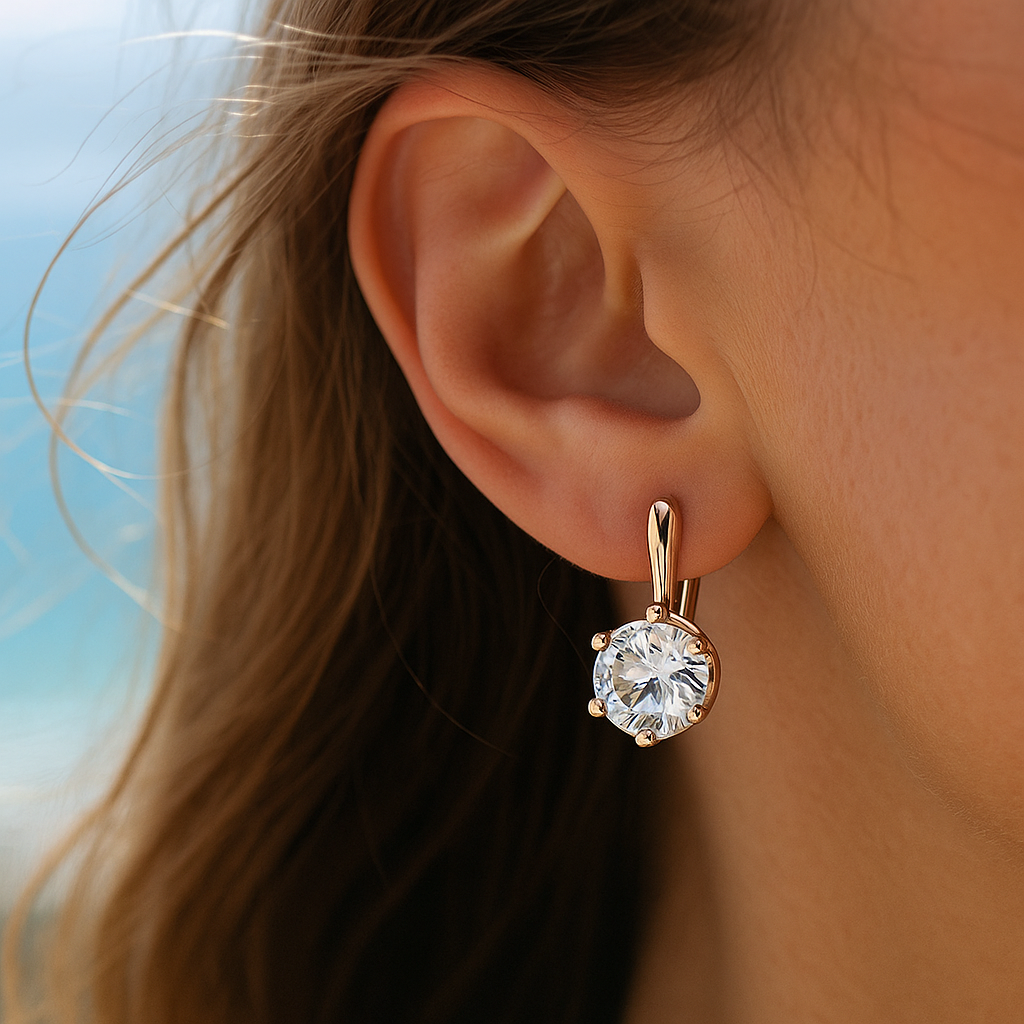 Eirene Glow Hoop Earrings