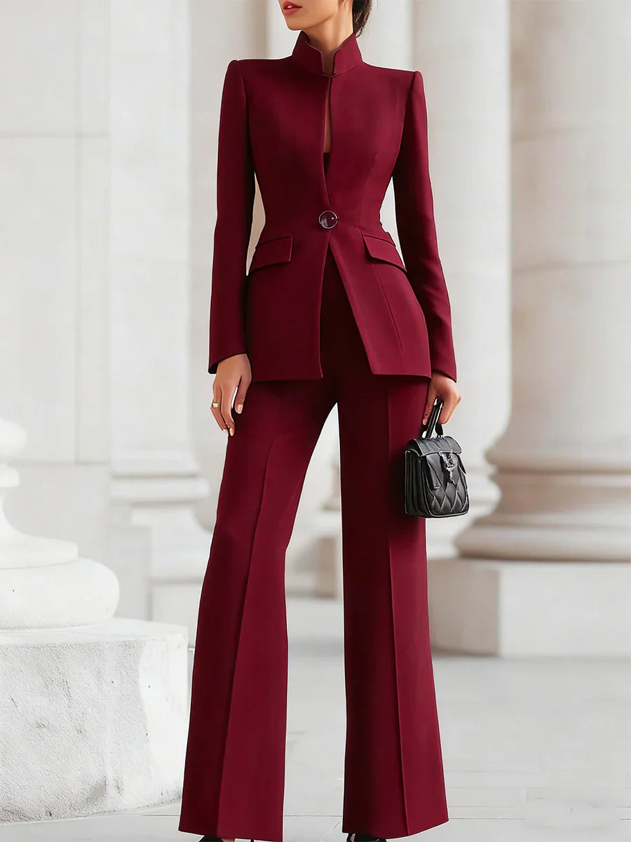 Harper | Elegant Two Piece Pantsuit Set