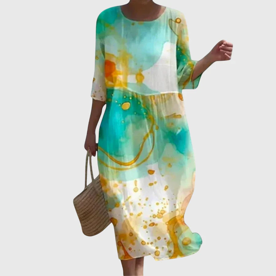 Hayley™ | Stylish Floral Maxi Dress