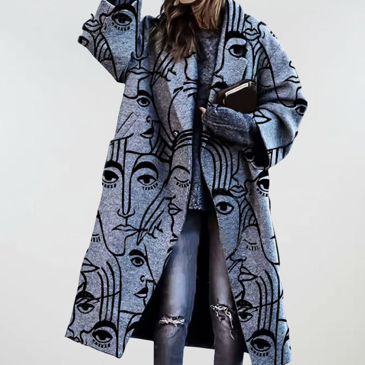 Nicky | Oversized Check Coat
