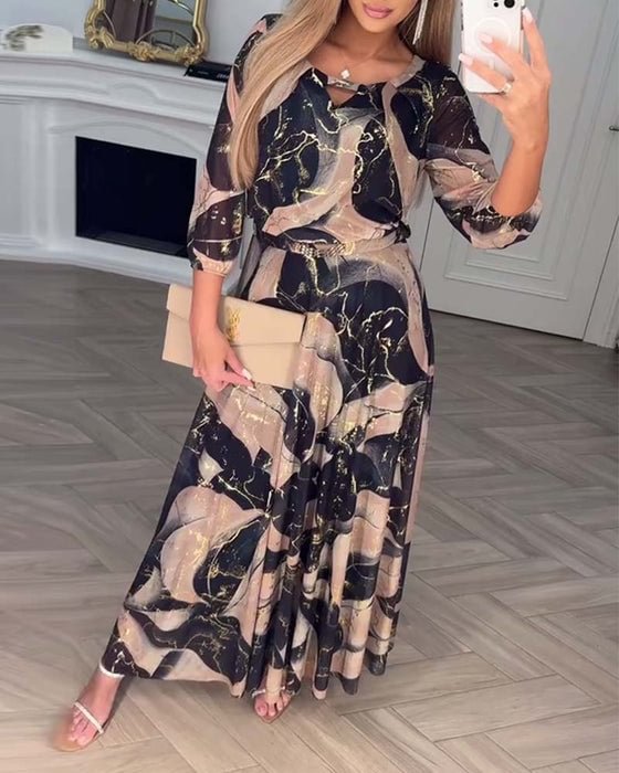 Daisy | Elegant chiffon dress