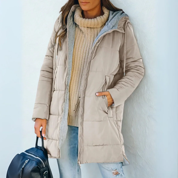 Nancy | Elegant Hooded Winter Coat