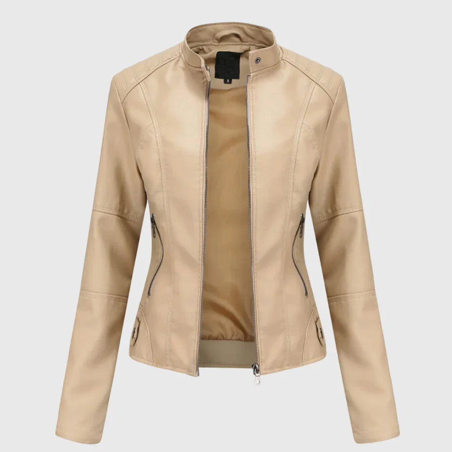 Giorgina™ - Stylish Leather Jacket for Women