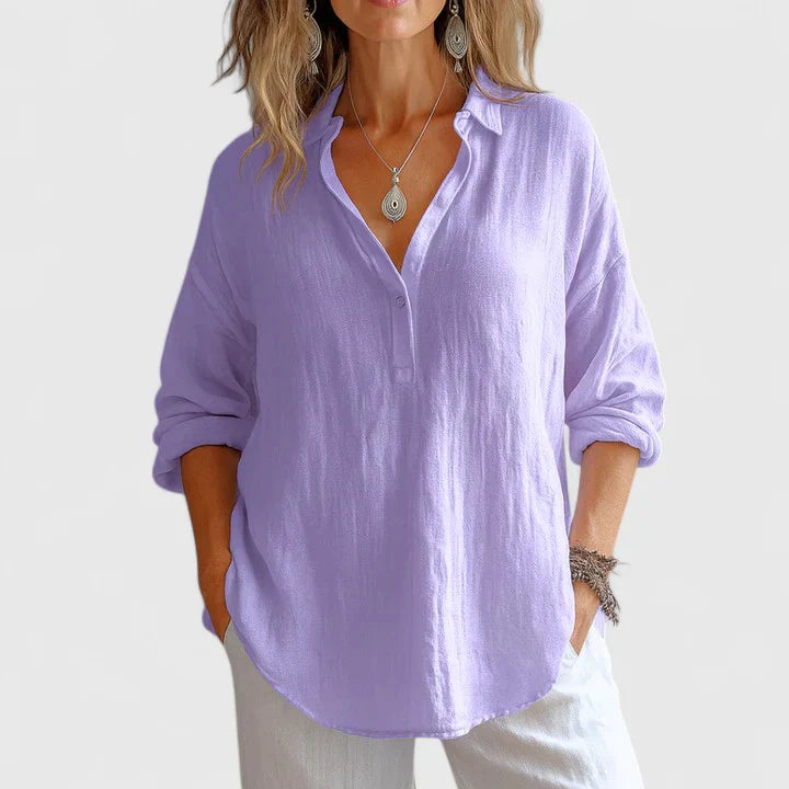 Franzina | Comfortable Linen Blouse