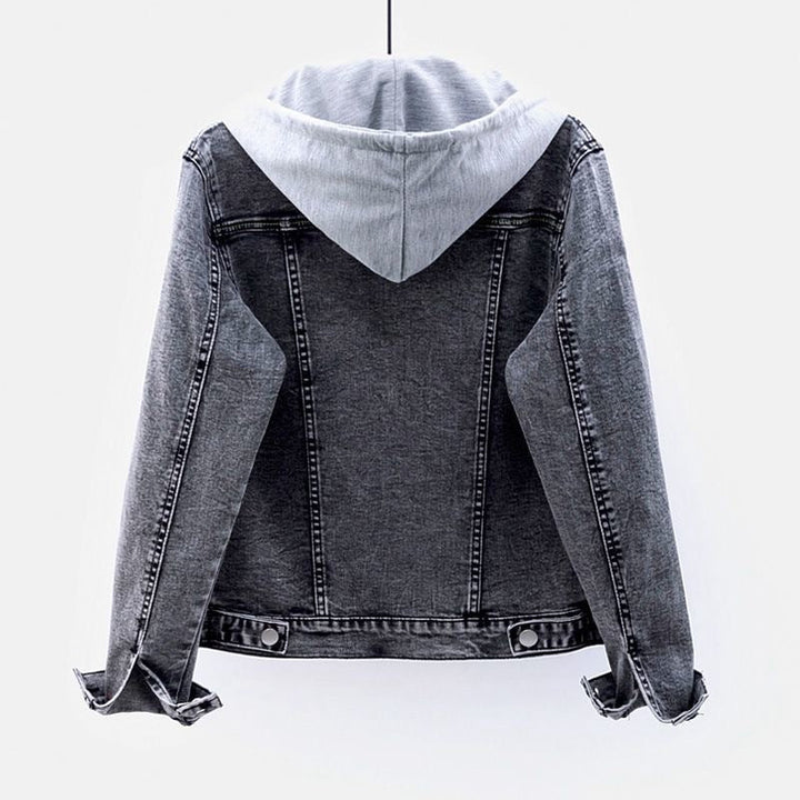 MELLY HOODED DENIM JACKET