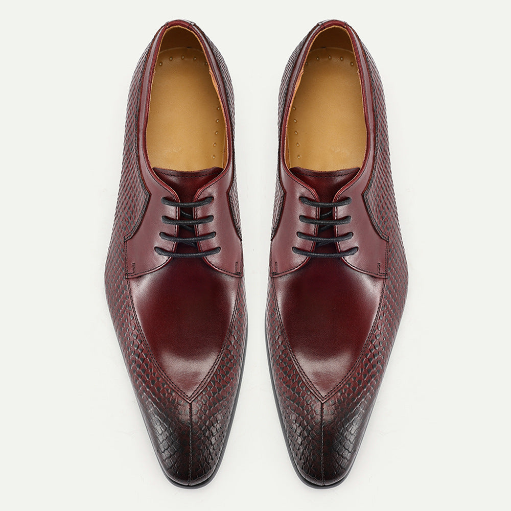 RAYMOND™ LEATHER DERBY SHOES