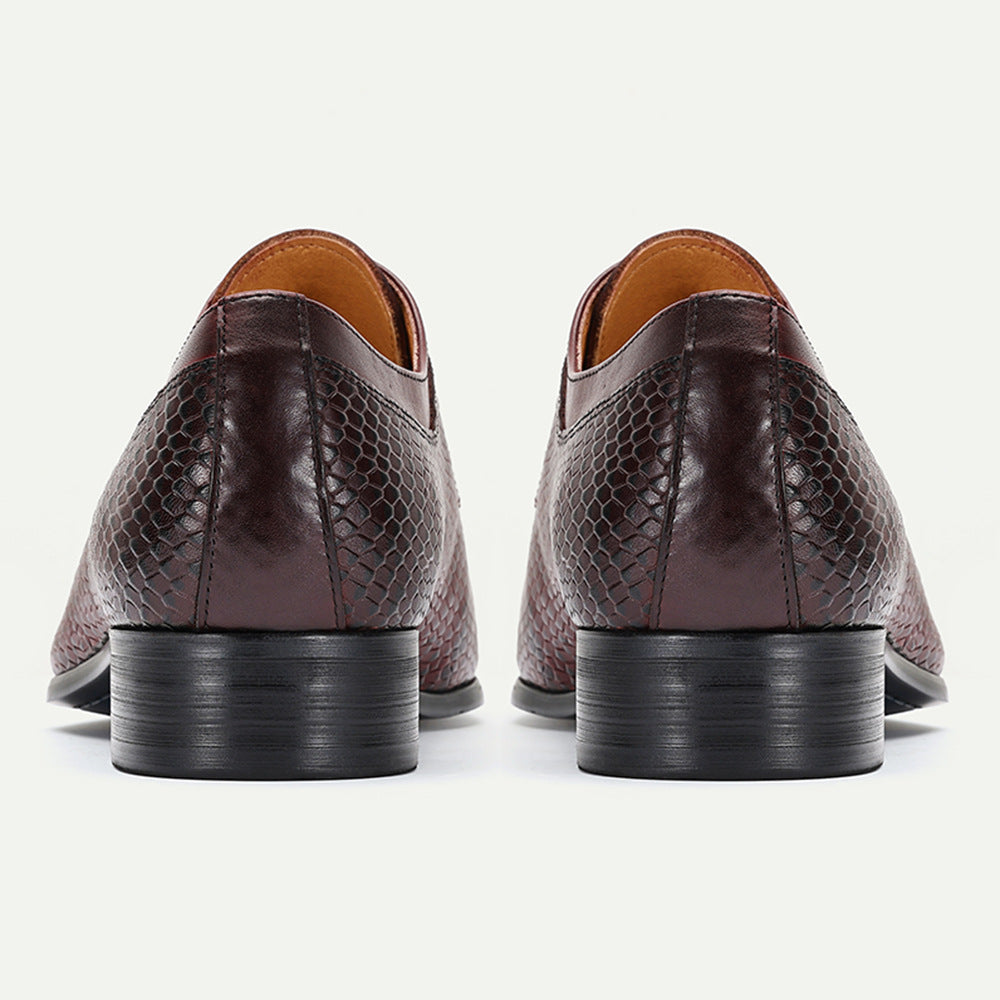 RAYMOND™ LEATHER DERBY SHOES