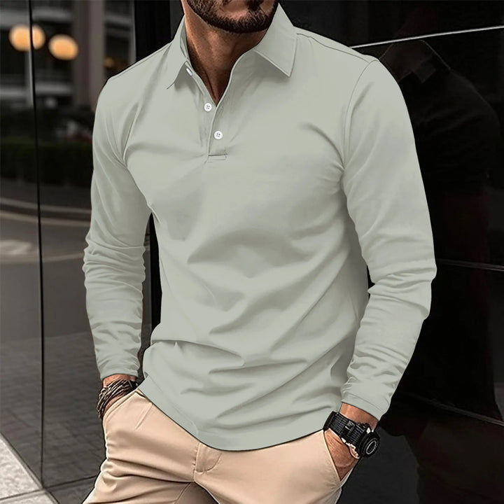 Nuno™ | Casual Long-Sleeved Polo