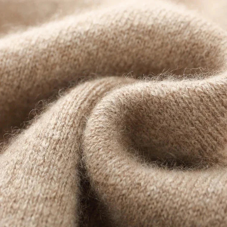 NOAM CASHMERE ZIP CARDIGAN