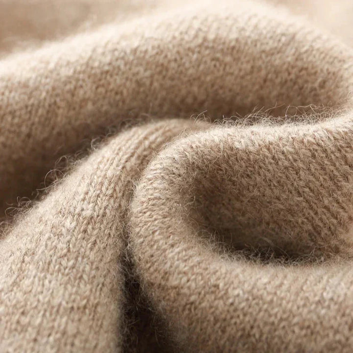 NOAM CASHMERE ZIP CARDIGAN