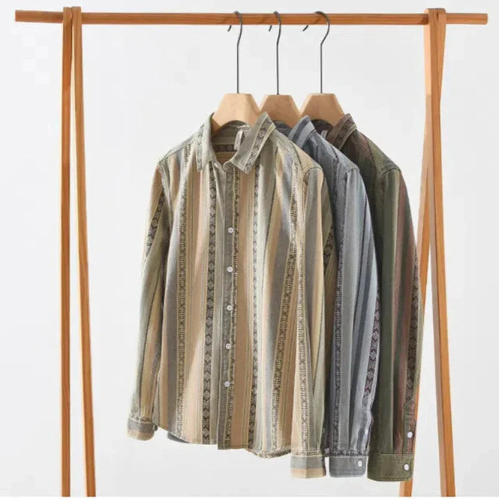 MOLANA™ VINTAGE LINEN SHIRT