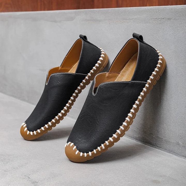 GENUINE LEATHER LOAFERS