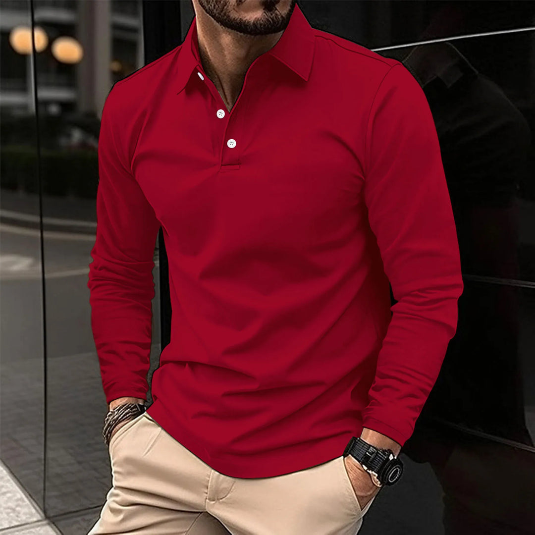 Nuno™ | Casual Long-Sleeved Polo