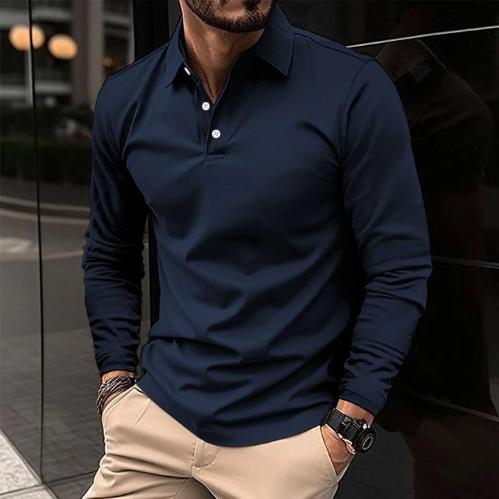 Nuno™ | Casual Long-Sleeved Polo