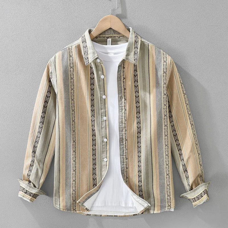 MOLANA™ VINTAGE LINEN SHIRT