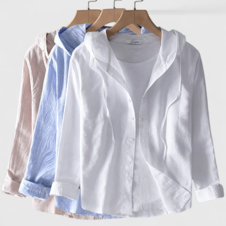 Demi | Elegant Hoodeda Blouse