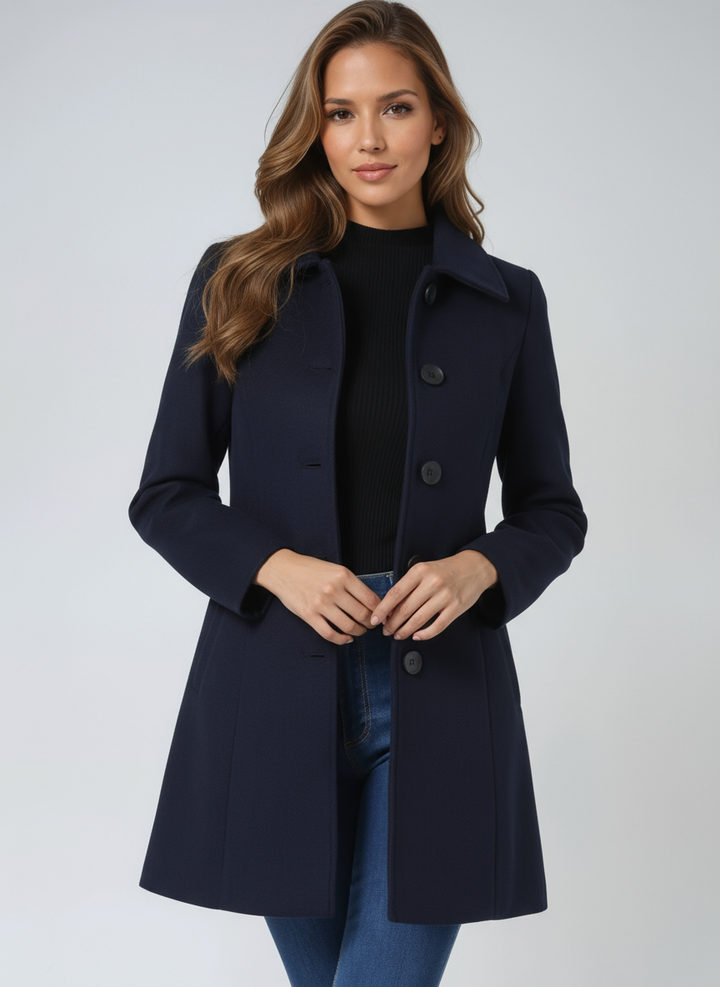 Bella | Women's Single Breasted Winter Trench Coat