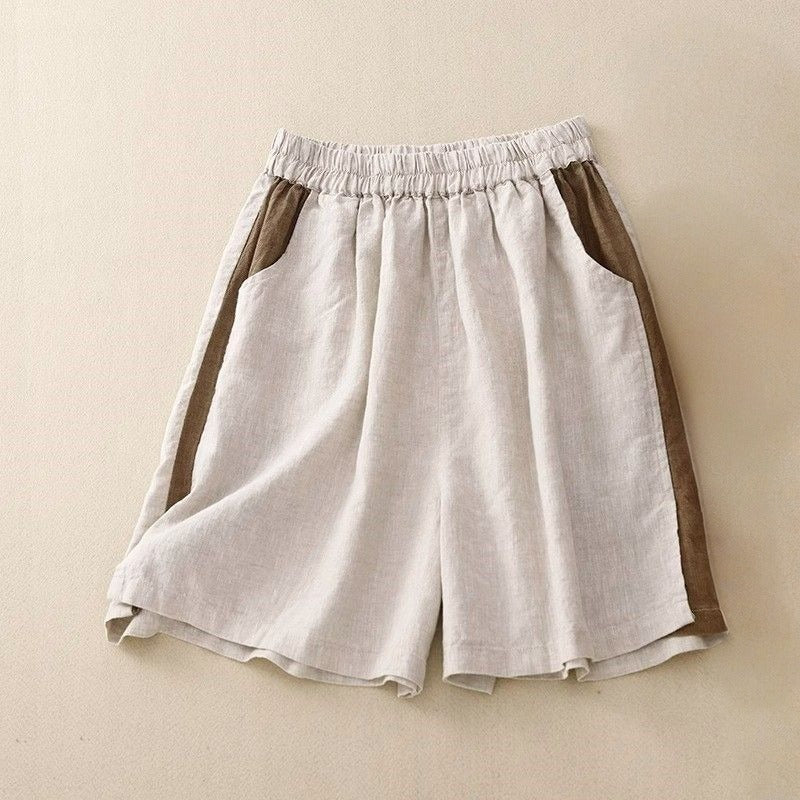 AMELIA LINEN SHORTS