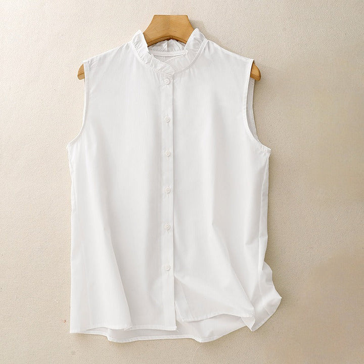 NANCY LINEN TOP