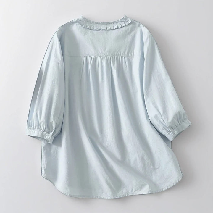 ALESSA LINEN BLOUSE