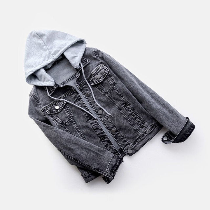 MELLY HOODED DENIM JACKET