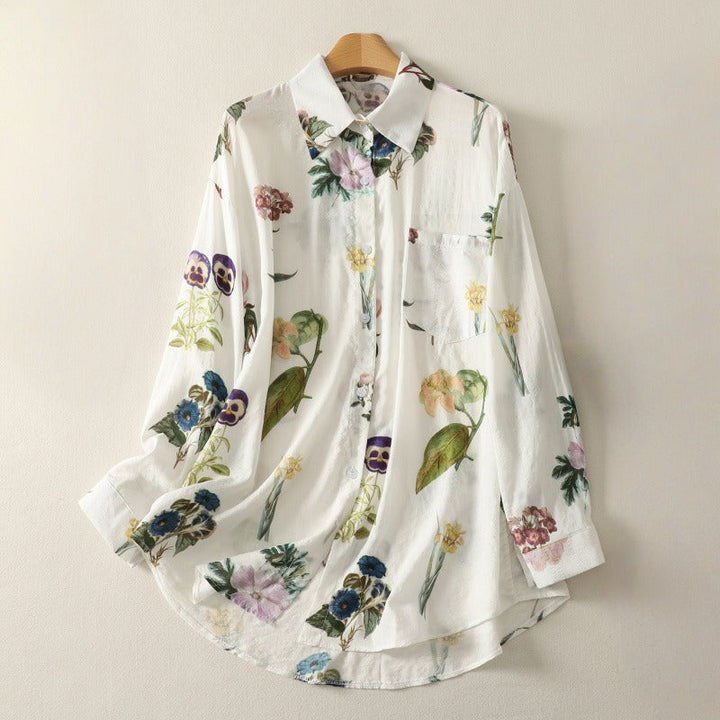ELENA LINEN SHIRT