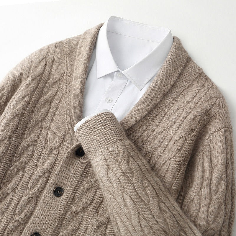 ENZO™ WOOL CARDIGAN