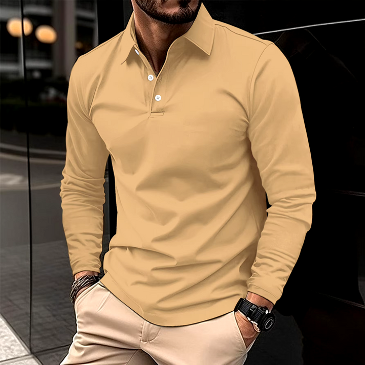 Dion™ | Casual Long-Sleeved Polo