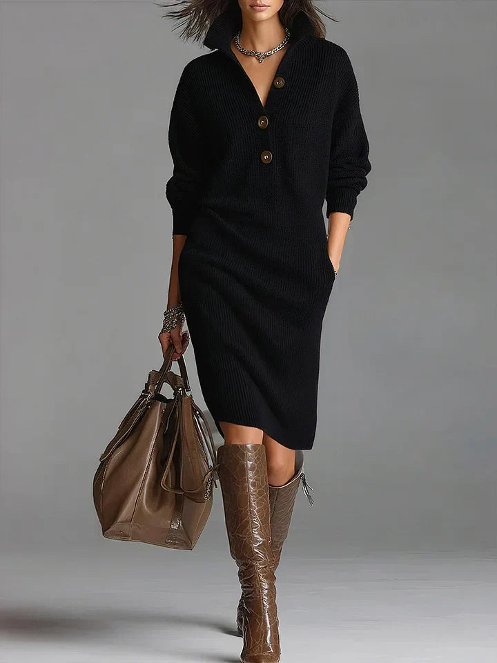 Anna| Elegant Sweater Dress