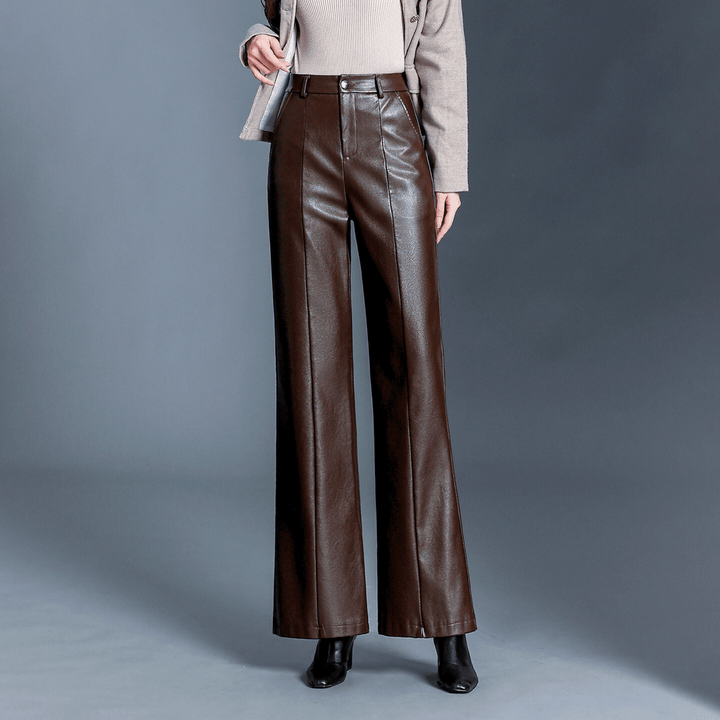 The Milena Leather Pant