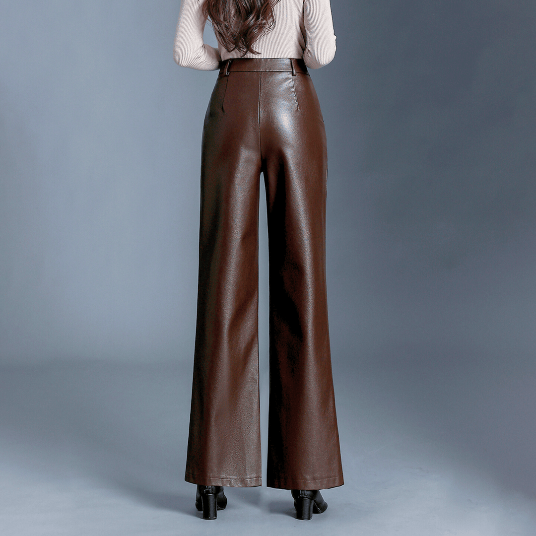 The Milena Leather Pant