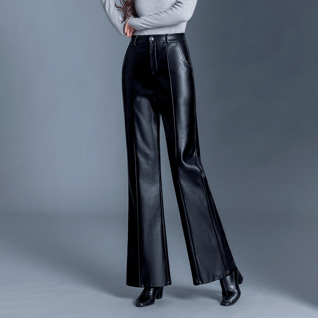 The Milena Leather Pant
