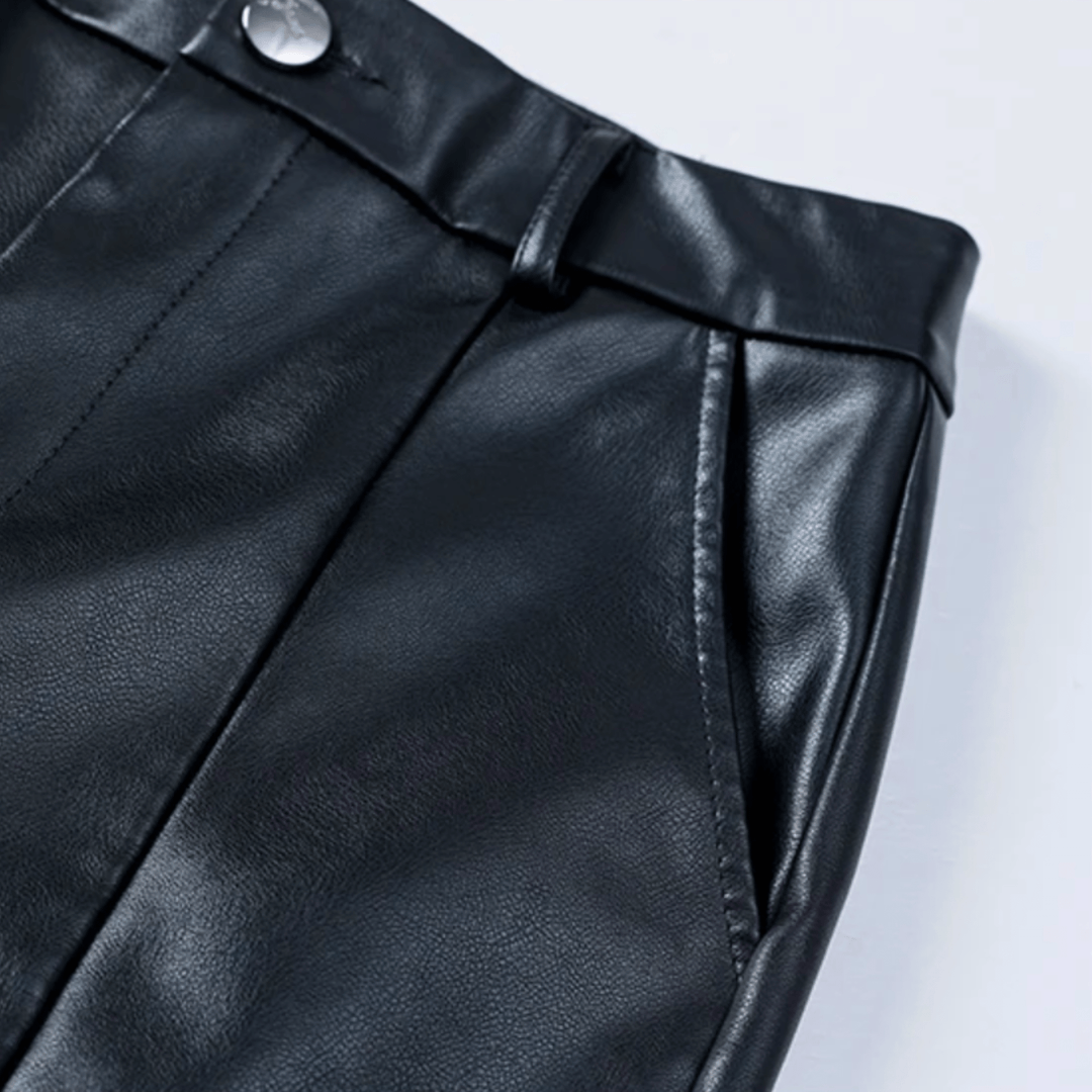 The Milena Leather Pant