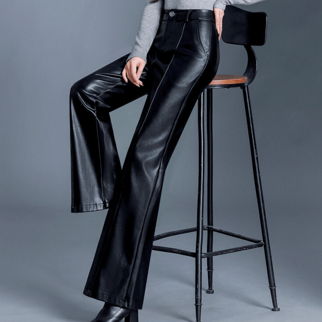 The Milena Leather Pant