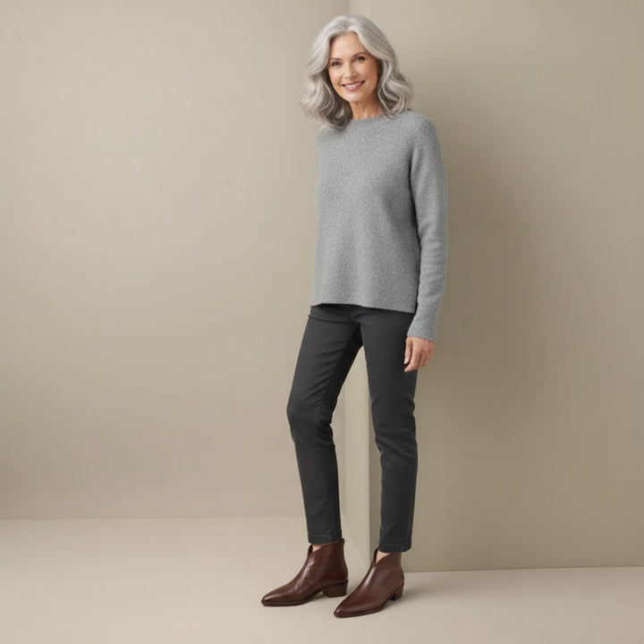 Lily| Luxury Ankle Boots with Low Heel