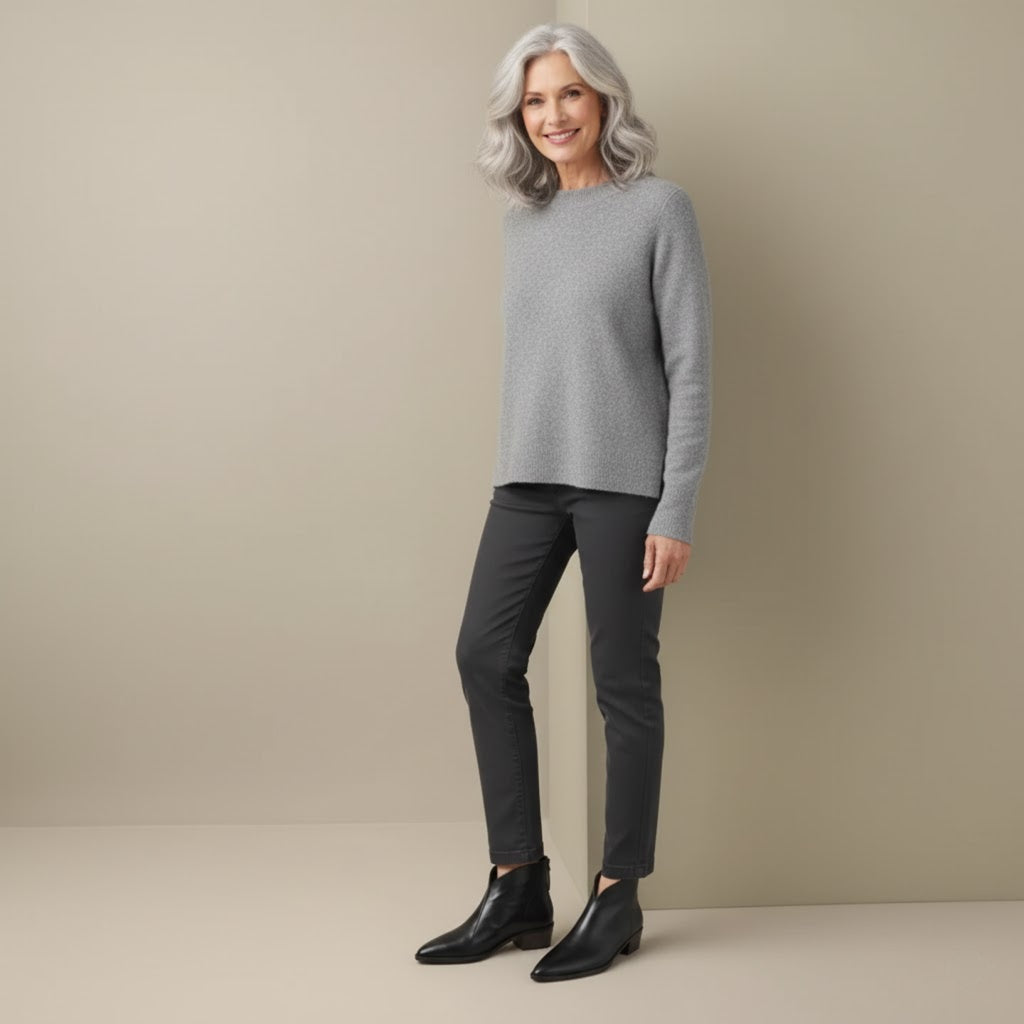 Lily| Luxury Ankle Boots with Low Heel