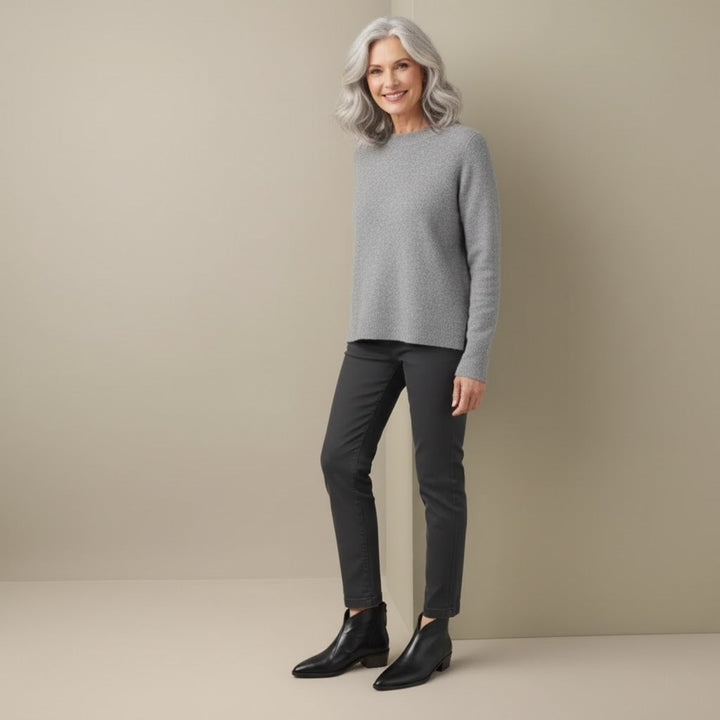 Lily| Luxury Ankle Boots with Low Heel